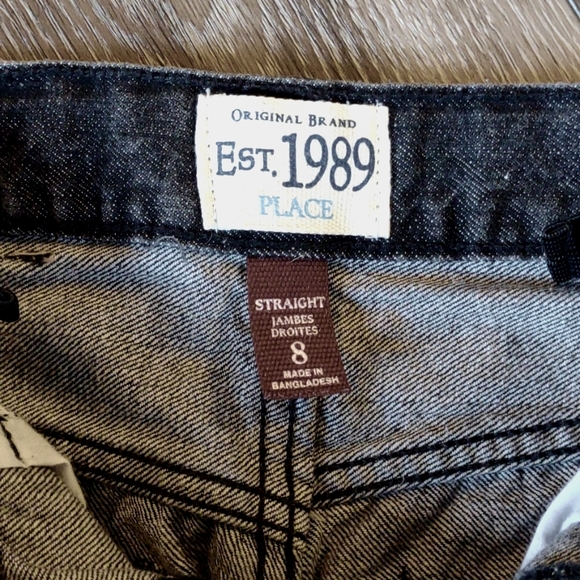 Boys Youth 8 Black Jeans Est. 1989 - Picture 4 of 6